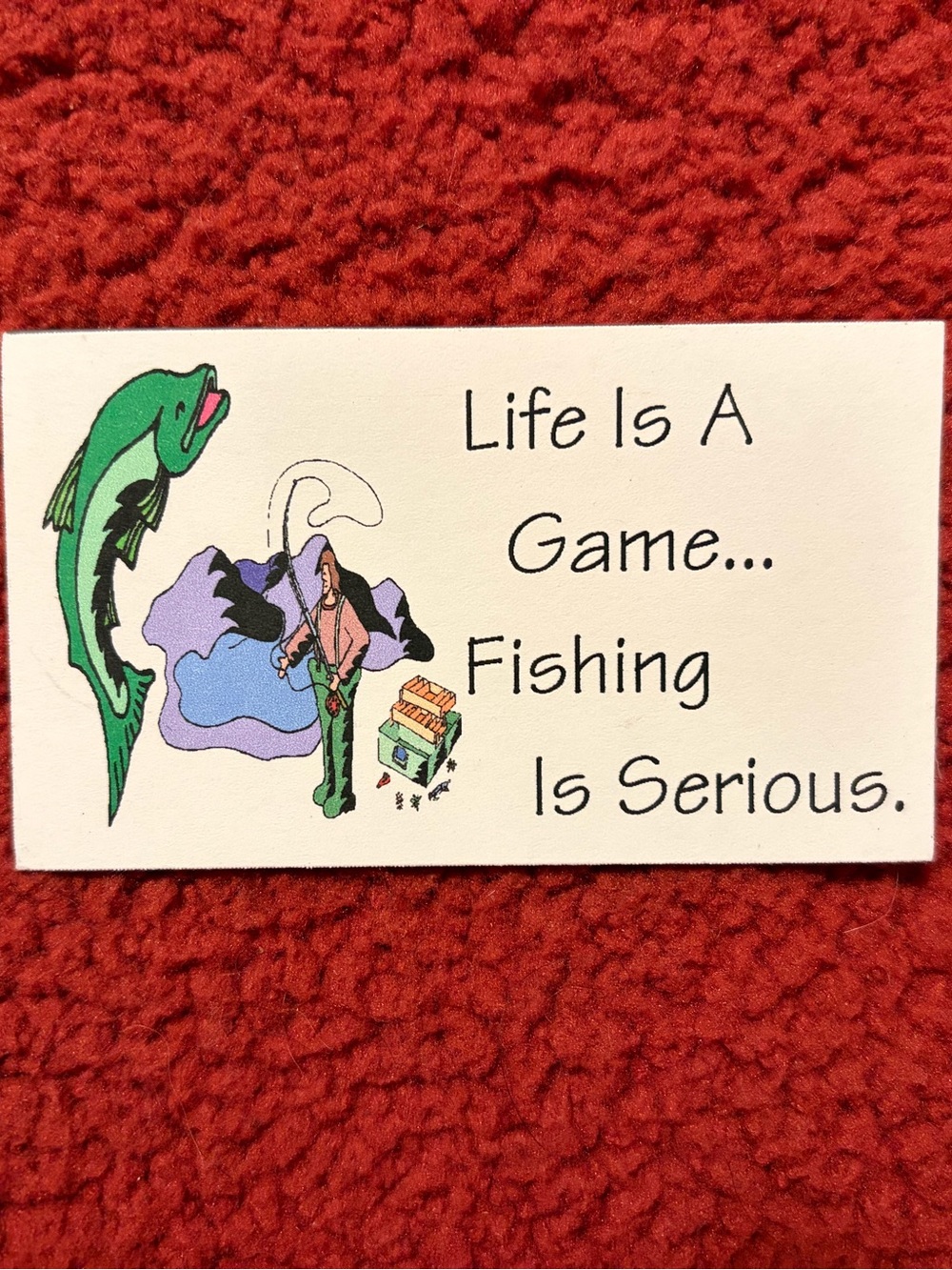 Life Is A Game magnet